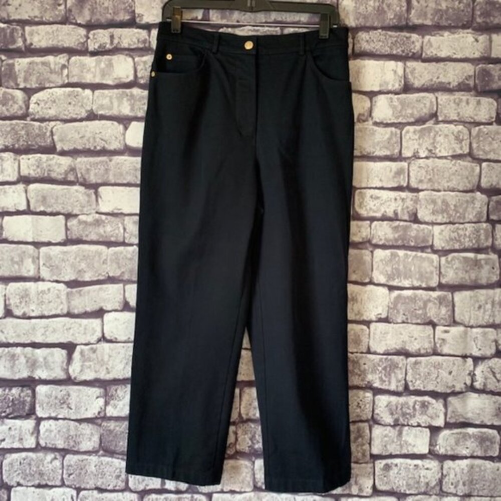 St. John Sport Black Pants Size 8